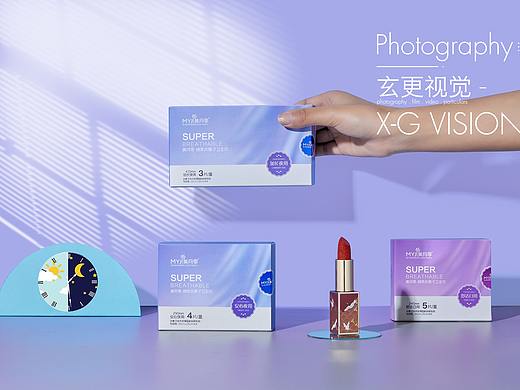 日夜双用卫生棉 摄影   包装品牌摄影  