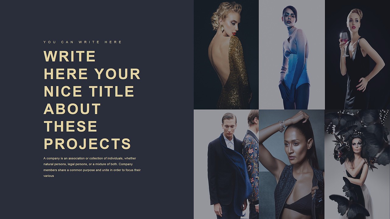 时尚高端奢饰品策划推广营销宣传PPT模版