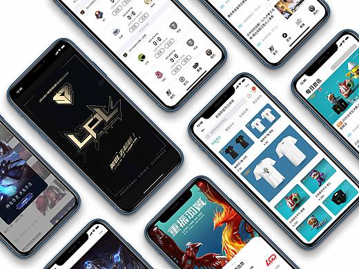 英雄联盟像素风手办及APP设计