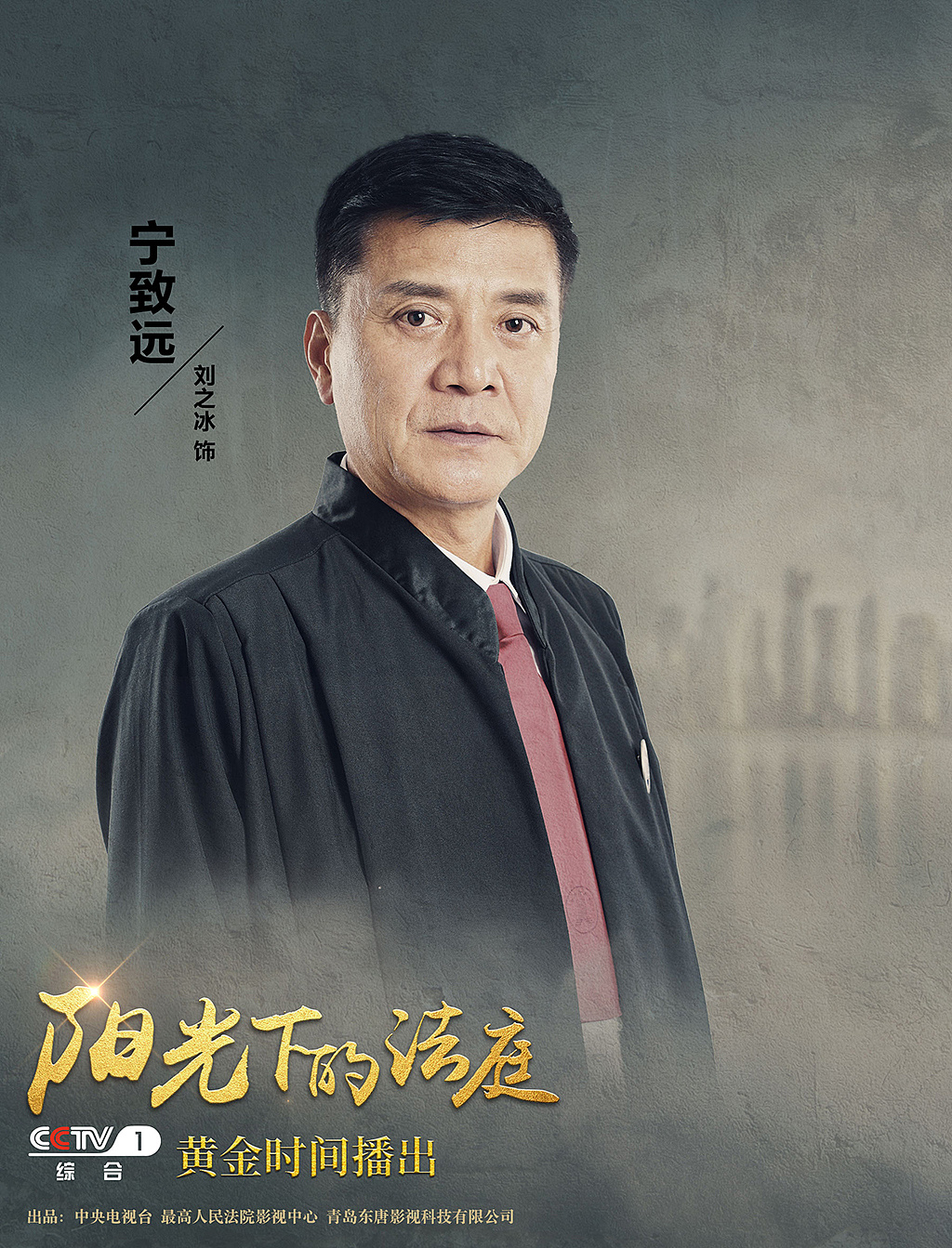 阳光下的法庭电视剧海报