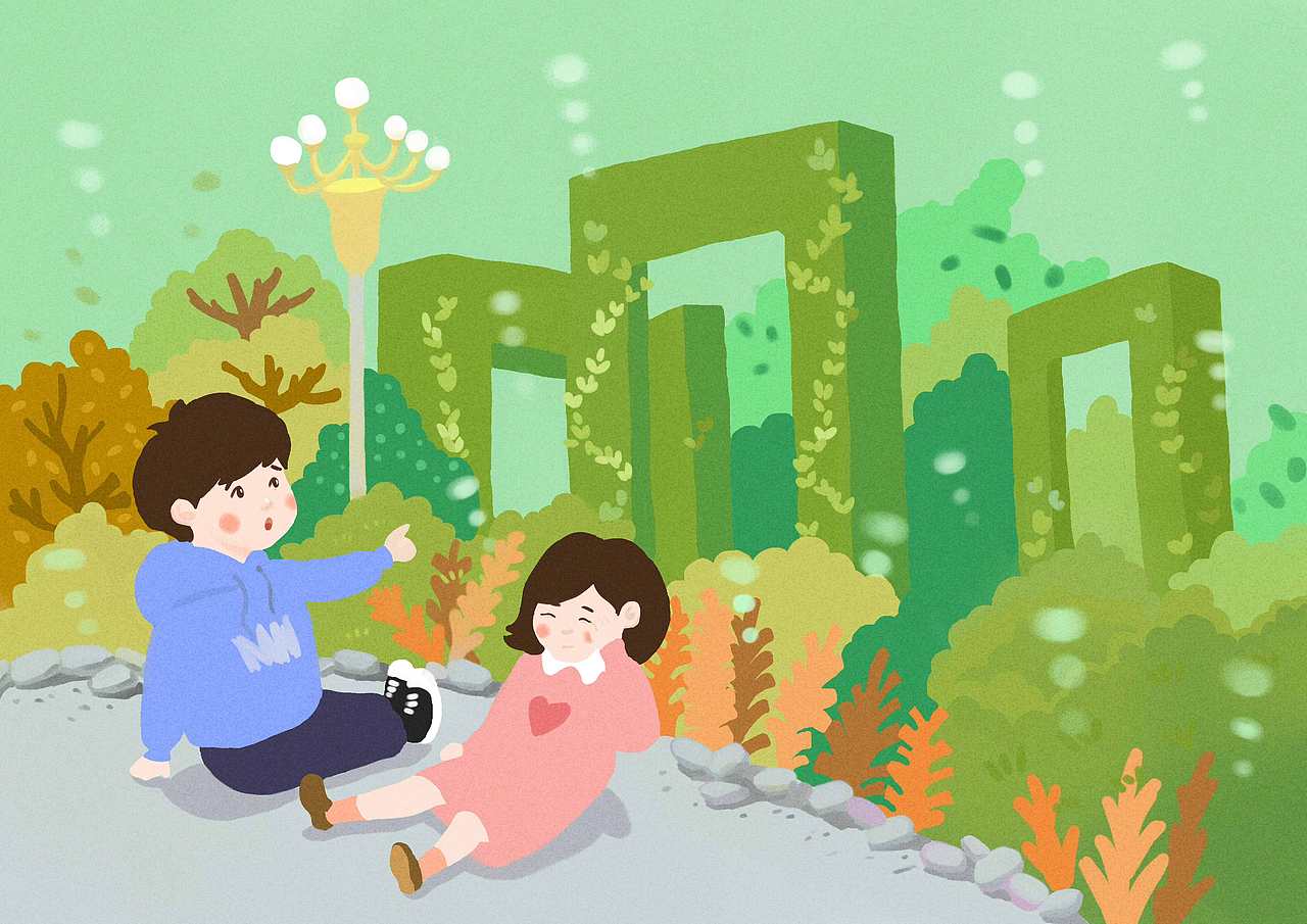 海珠湖“寻宝”之旅(图ZNzU4NjY3NDA=) - 儿童插画 - 站酷设计师橙子czl原创素材 - 站酷ZCOOL