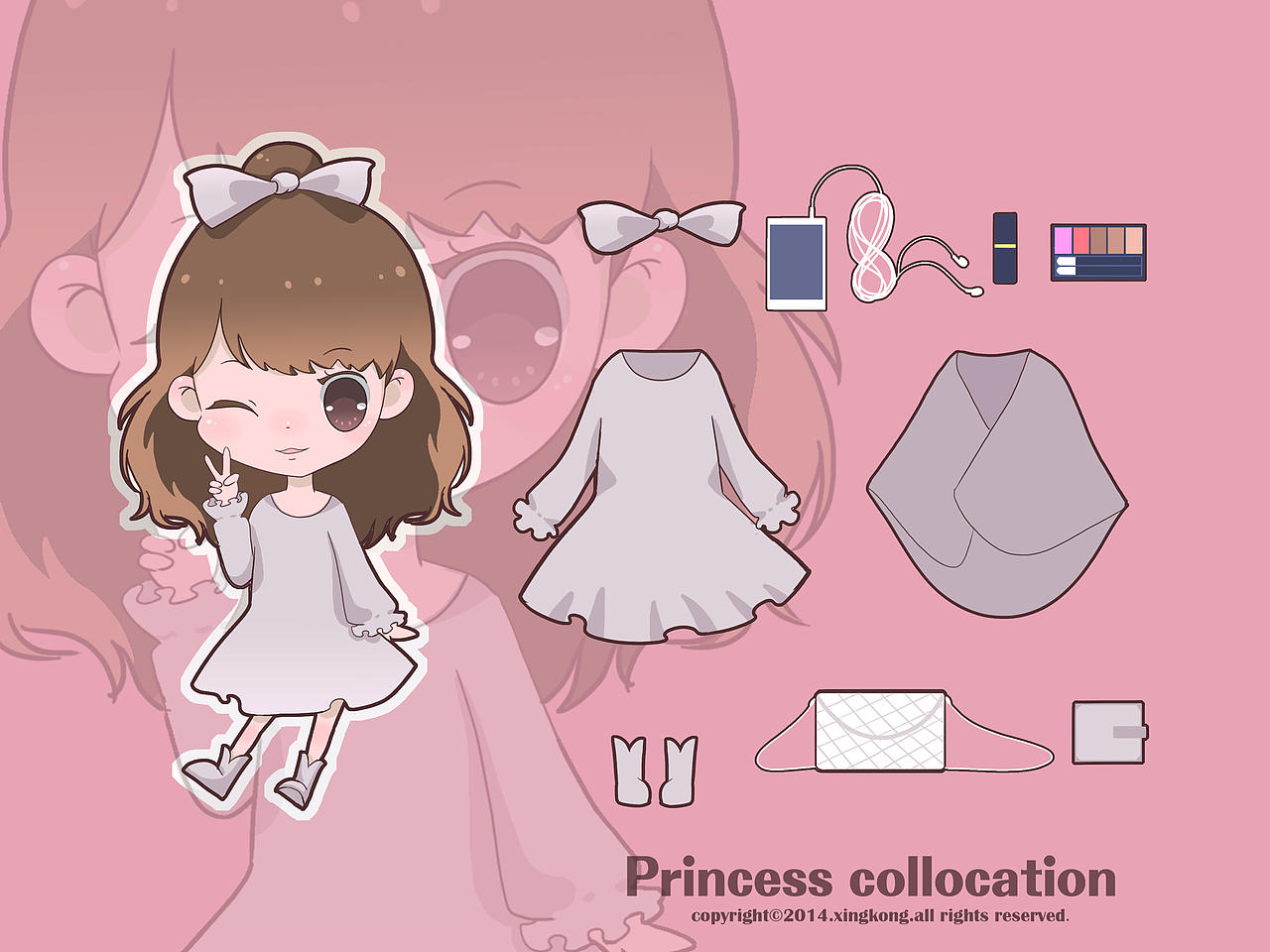 Q版人物设计（图ZNzMxMDQxMjg=） - 商业插画 - 站酷设计师冷月白原创素材 - 站酷ZCOOL