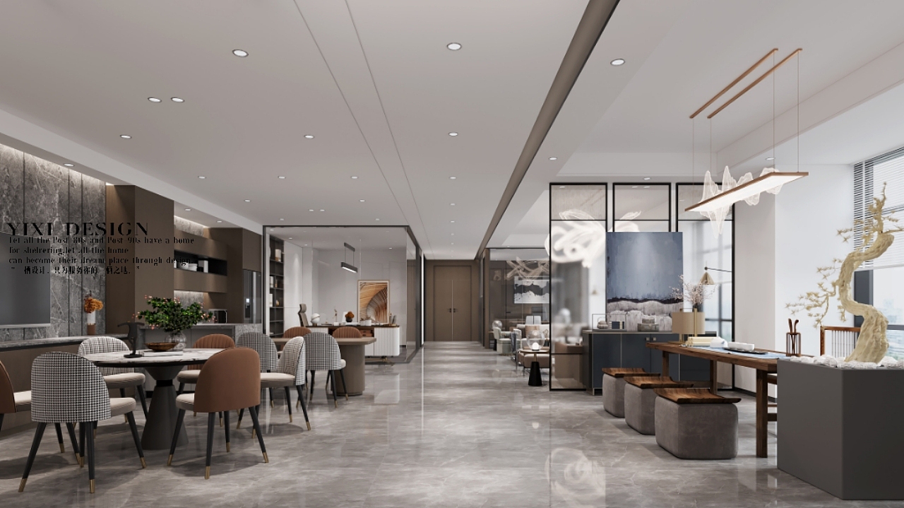 简洁大气的办公空间