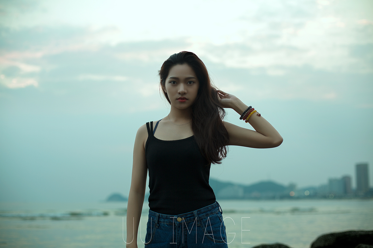 第一次看海（图ZNjAyODg5Njg=） - 人像摄影 - 站酷设计师UU摄影后期原创素材 - 站酷ZCOOL