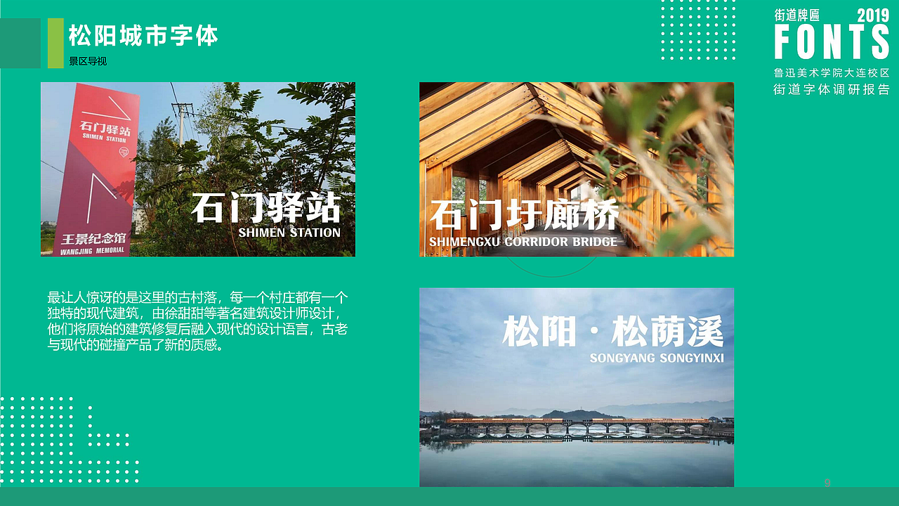 《街道字体调研报告》街道牌匾字体应用设计分析