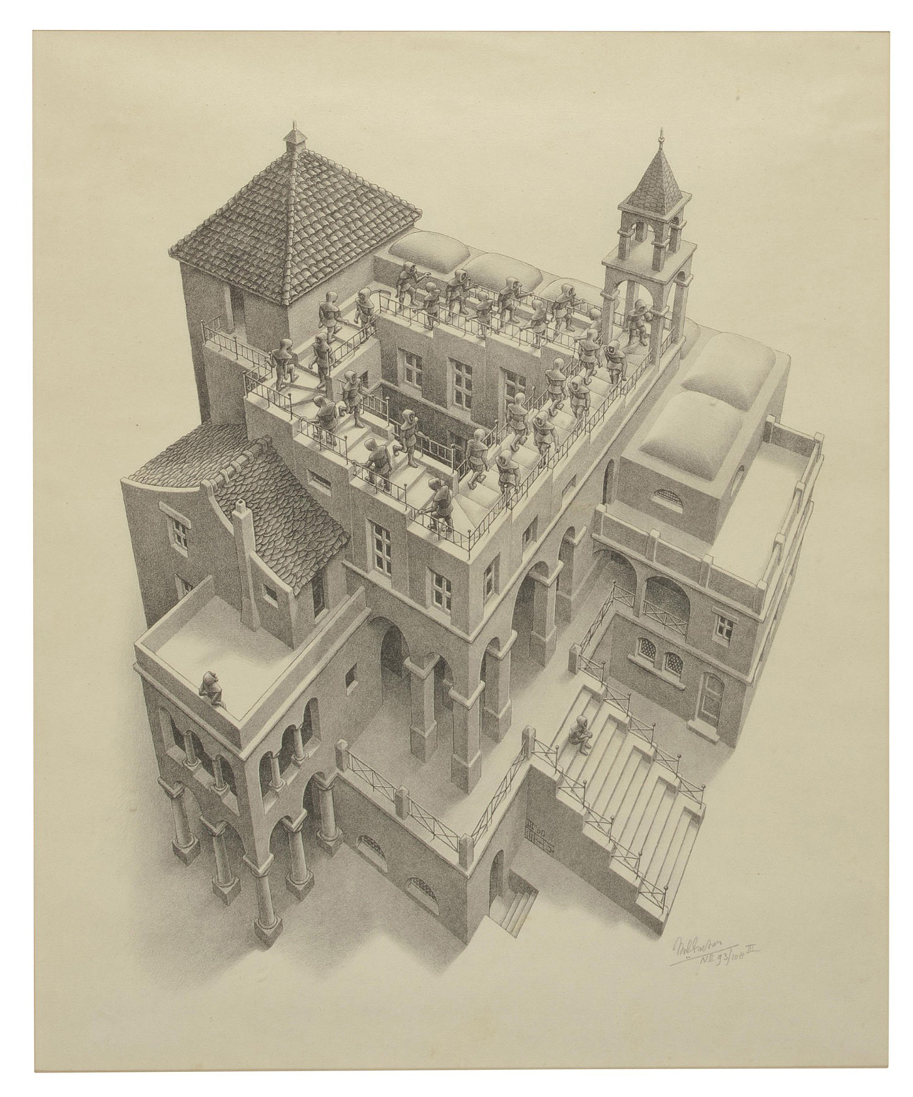 埃舍尔作品赏析,真的大爱!