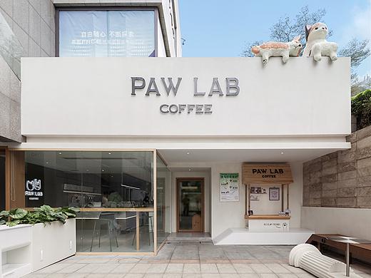 厦门宠物友好咖啡店PAW LAB COFFEE  空间设计 by 稍喜