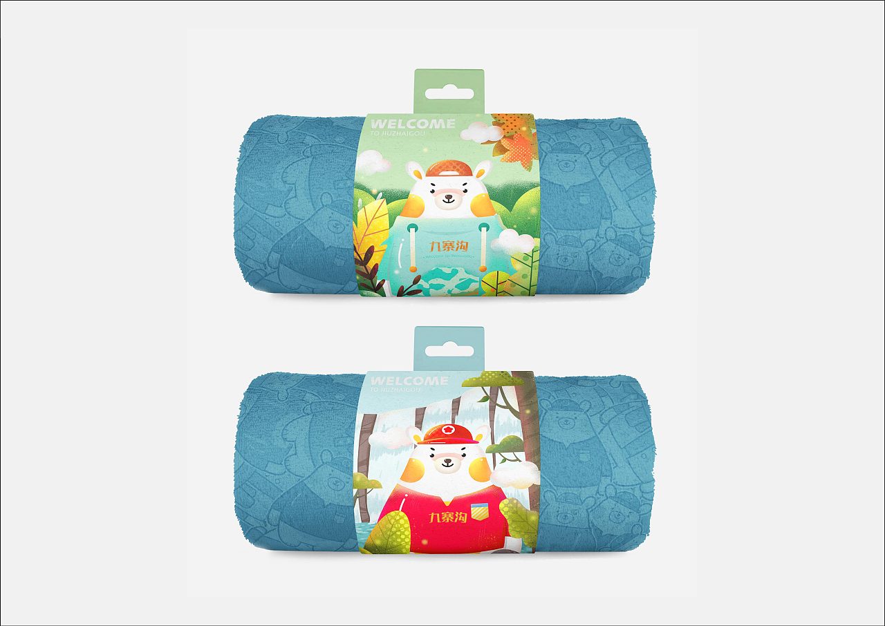 九寨沟吉祥物设计（图ZMjI5NzMwMDY4） - IP形象 - 站酷设计师脑袋子原创素材 - 站酷ZCOOL