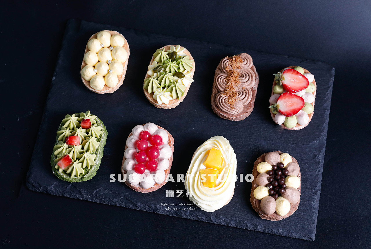 糖艺社达克瓦兹作品