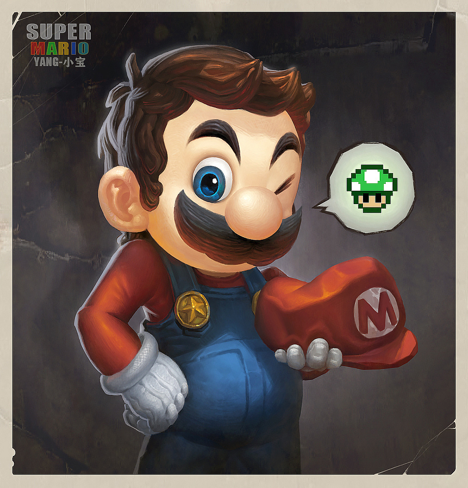 来张苏坡马里奥大叔纪念一下80后青春