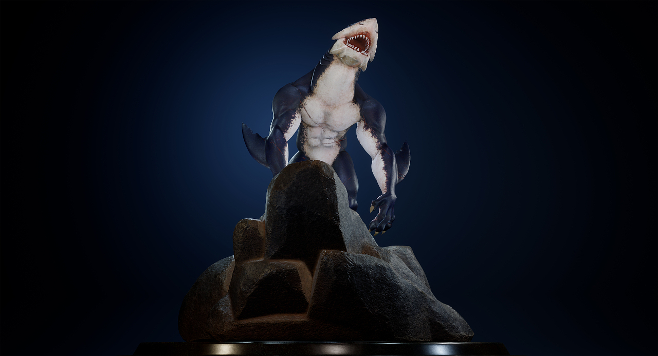 Shark 鲨鱼（图ZMjg4MDIxNDI4） - 人物/生物 - 站酷设计师The南瓜原创素材 - 站酷ZCOOL