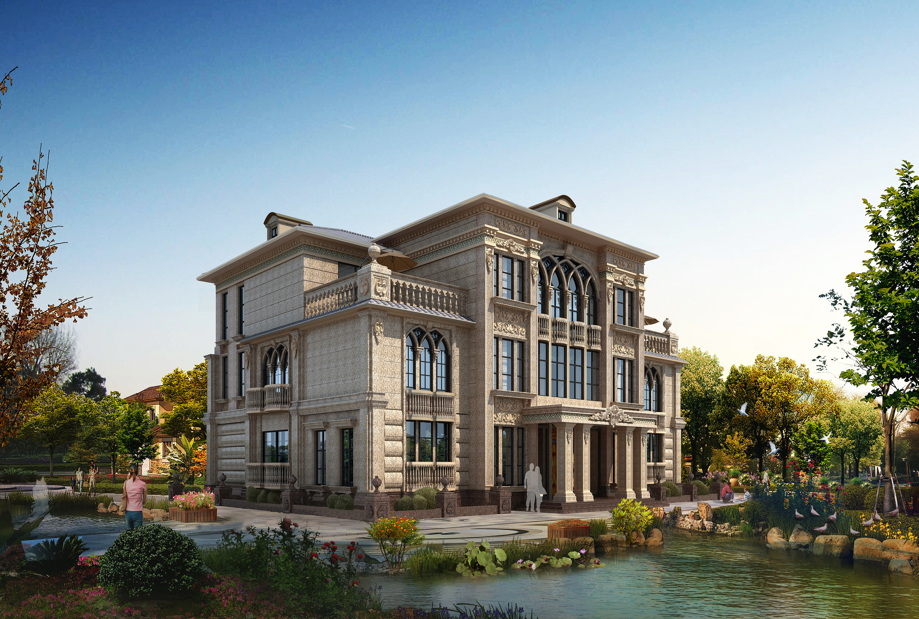 私人别墅外观设计方案