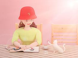 一位漂亮可愛(ài)的小公主