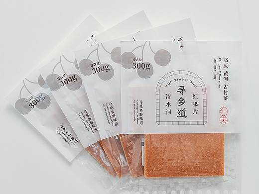 寻乡道红果片包装设计