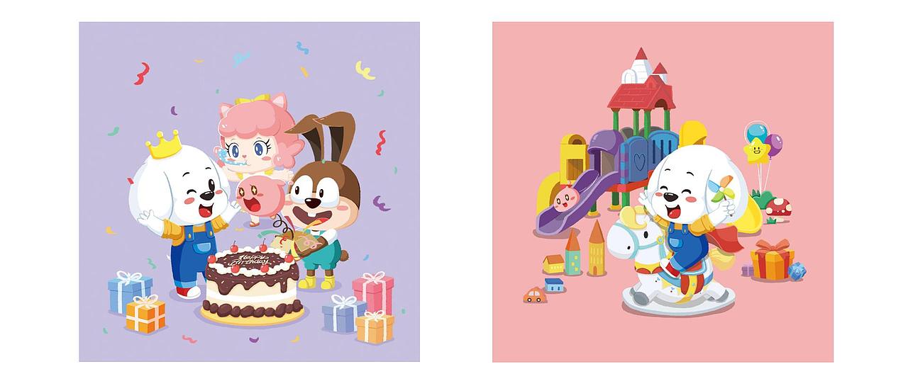 2019-2021部分作品合集（图ZMjczODYxNjY4） - 儿童插画 - 站酷设计师宅小猫zZ原创素材 - 站酷ZCOOL