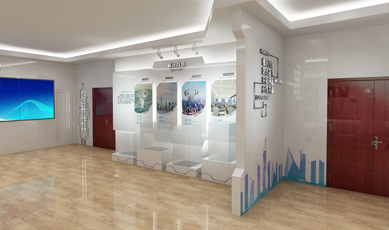 客户：浩海科技（图ZMTUwMzIwNDA4） - 展陈设计 - 站酷设计师我是清水君原创素材 - 站酷ZCOOL