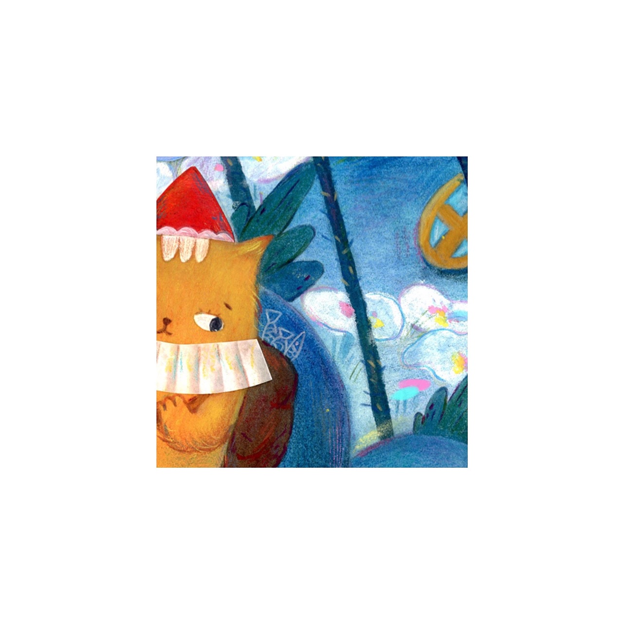 《穿越兔子坡》（圖ZMjU1OTUyMDcy） - 兒童插畫 - 站酷設(shè)計師插畫師FT原創(chuàng)素材 - 站酷ZCOOL