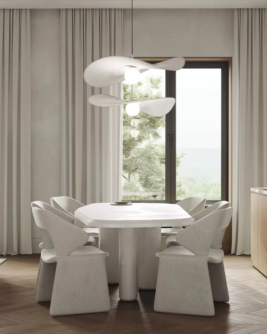 Belousova | 莫斯科的圆墙公寓