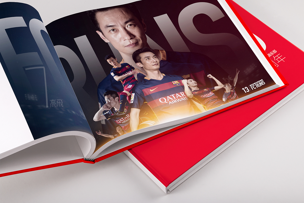 FC RUNS润志珠宝足球俱乐部一周年纪念画册设计（图ZNTAzNjc5ODA=） - 书籍/画册 - 站酷设计师树多村光原创素材 - 站酷ZCOOL