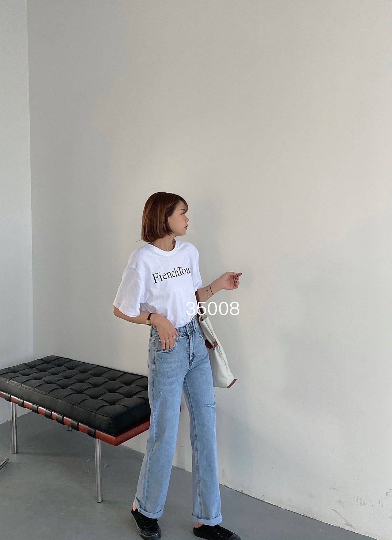 牛仔裤拍摄-韩风