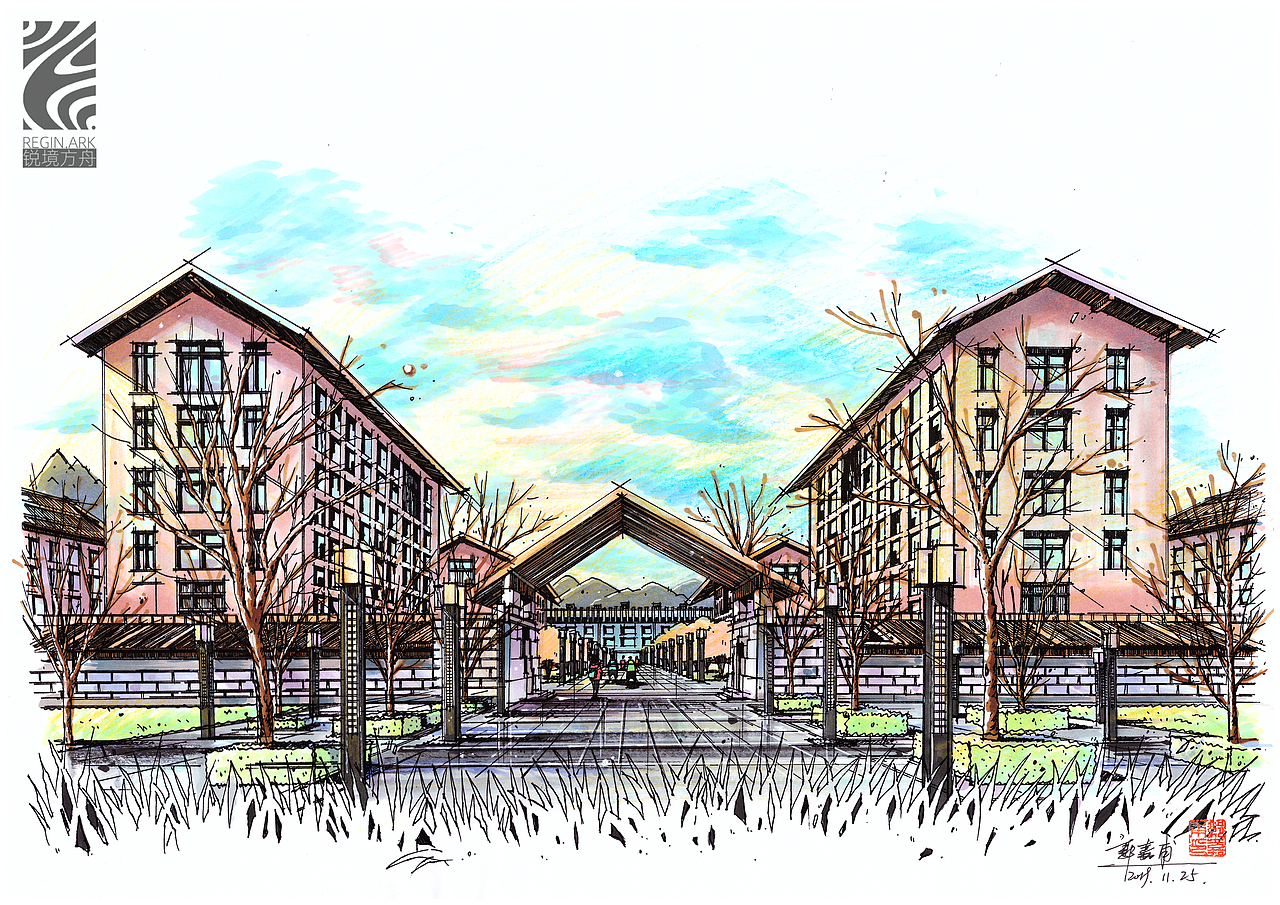 景观设计手绘表现