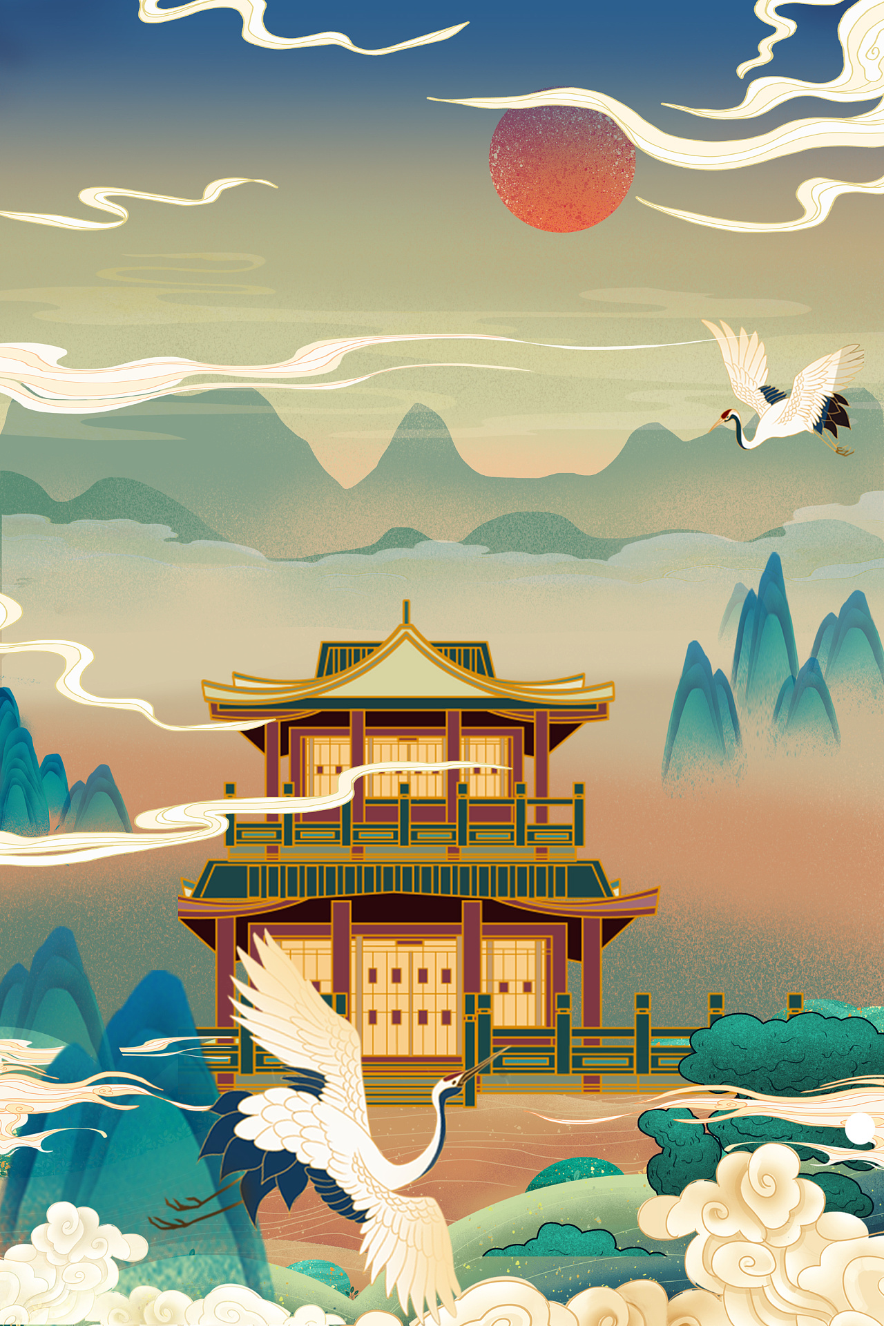 国风|插画|商业插画|婳喳 - 原创作品 - 站酷 (zcool)