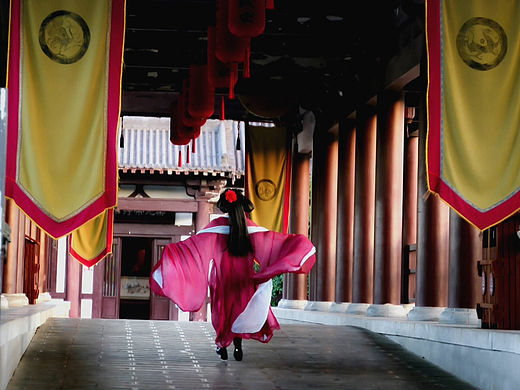 听闻江南有一美人