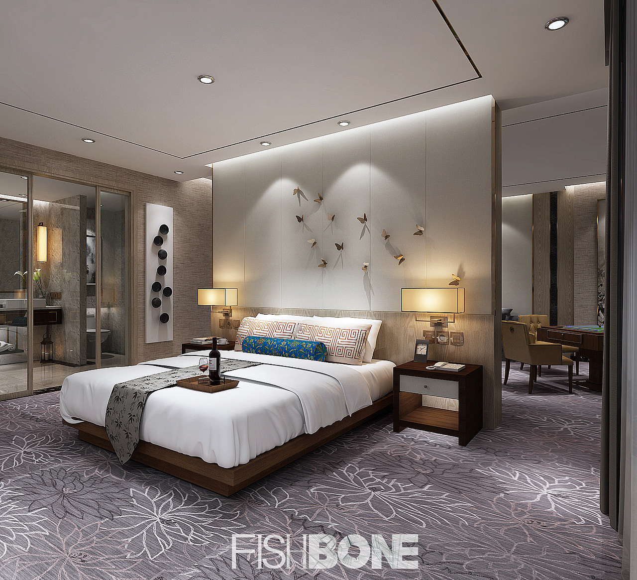 鱼骨设计-城市精品酒店