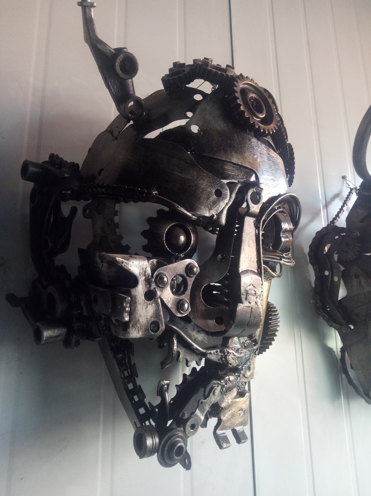 一念之间铁艺雕塑重金属朋克风