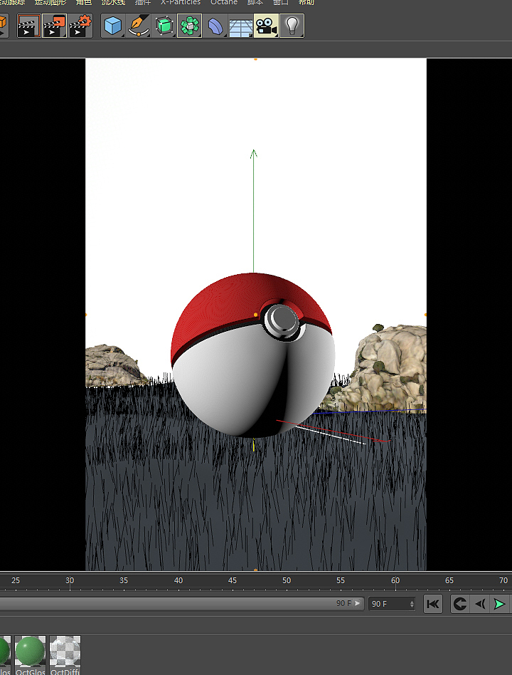 精靈球建模+渲染 練習(xí)（圖ZMjYzMDIyMTky） - 產(chǎn)品 - 站酷設(shè)計師小志yye原創(chuàng)素材 - 站酷ZCOOL