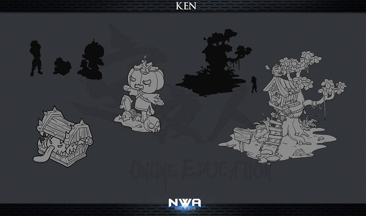 NWA第六期游戏场景班学员作品