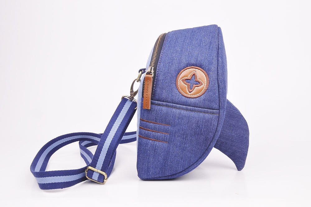 鲨鱼包包制作2，3—鲨鱼单肩小包&鲨鱼胸包