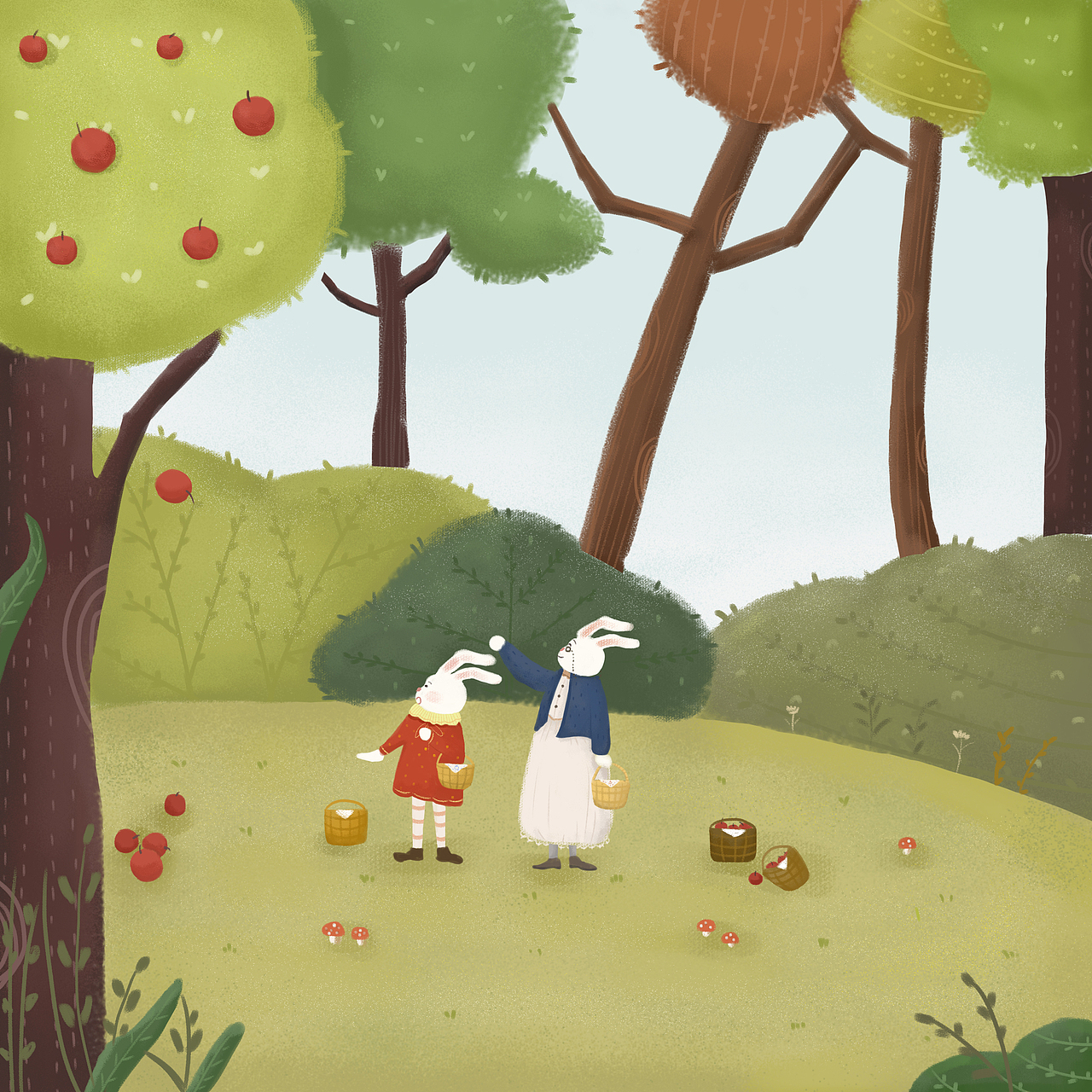 作品集（图ZMjQ3NDA5MzQ0） - 儿童插画 - 站酷设计师噗噗酸原创素材 - 站酷ZCOOL