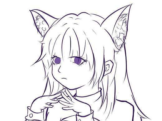 无偿稿件~(只是线稿)