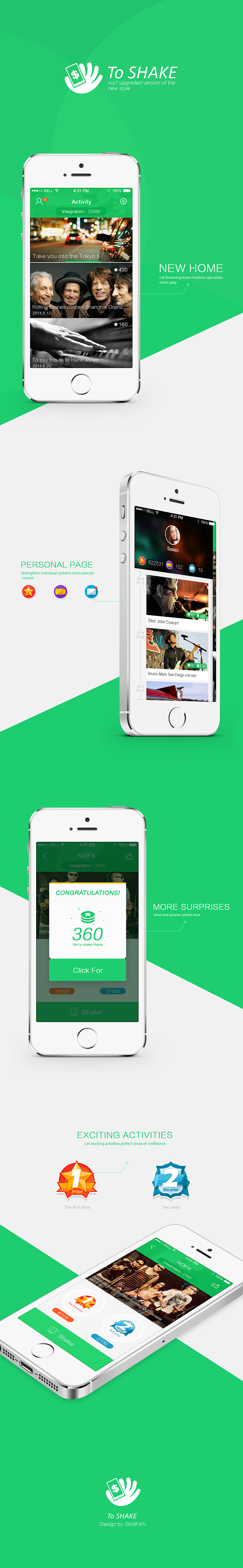 To shake design Optimization（图ZMTYxMDQ5NDQ=） - APP界面 - 站酷设计师skafan原创素材 - 站酷ZCOOL