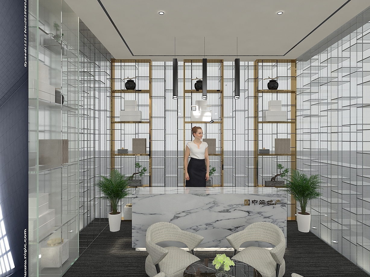 某地产-展厅（图ZMTgxNTcwMjgw） - 建筑设计 - 站酷设计师博思维设计工作室原创素材 - 站酷ZCOOL