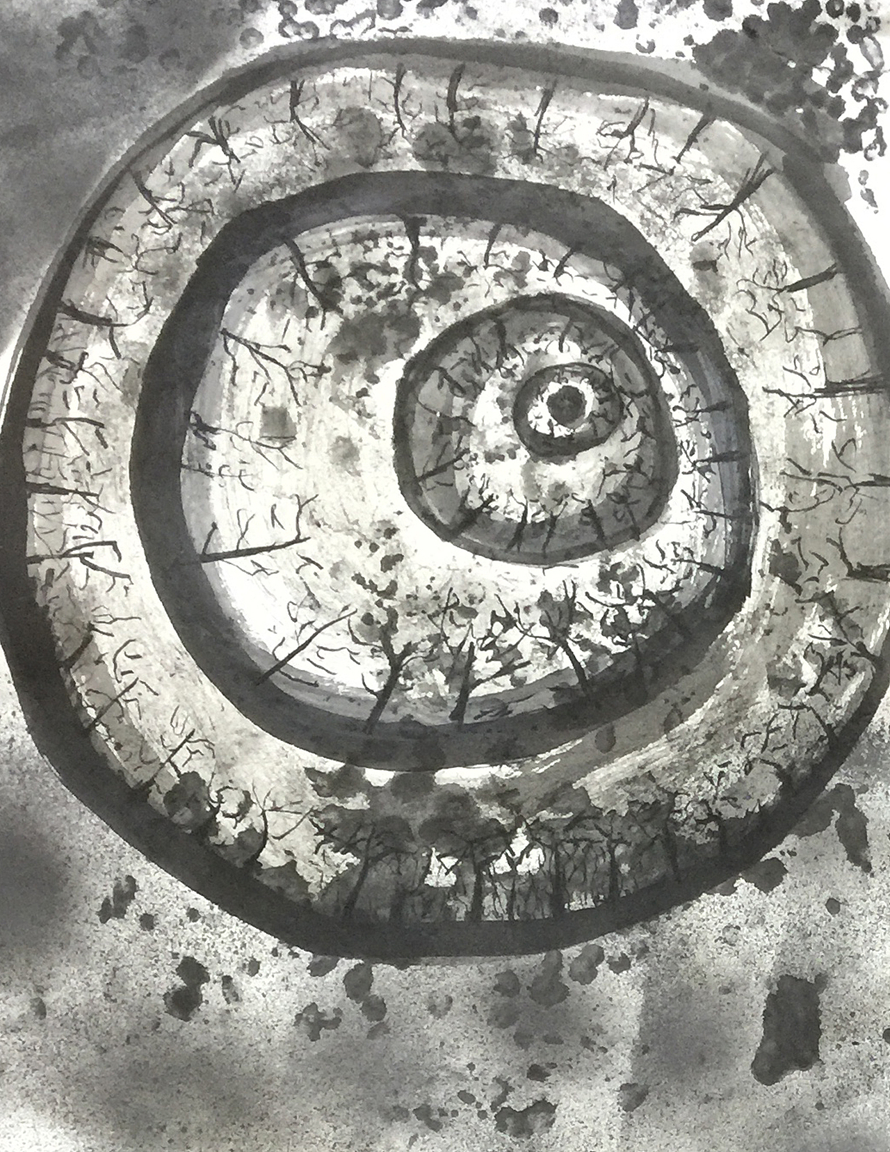 眼 不同材料变化尝试