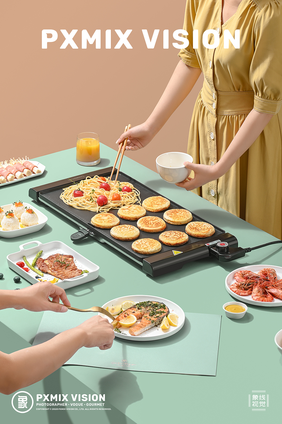 长虹 电烤盘/涮烤盘丨厨房小家电摄影（图ZMjMxNDA4ODAw） - 产品摄影 - 站酷设计师光影集原创素材 - 站酷ZCOOL