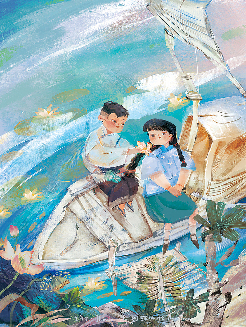 图书插图（图ZMTczODEzNDA0） - 儿童插画 - 站酷设计师桃花潭边汪小伦原创素材 - 站酷ZCOOL
