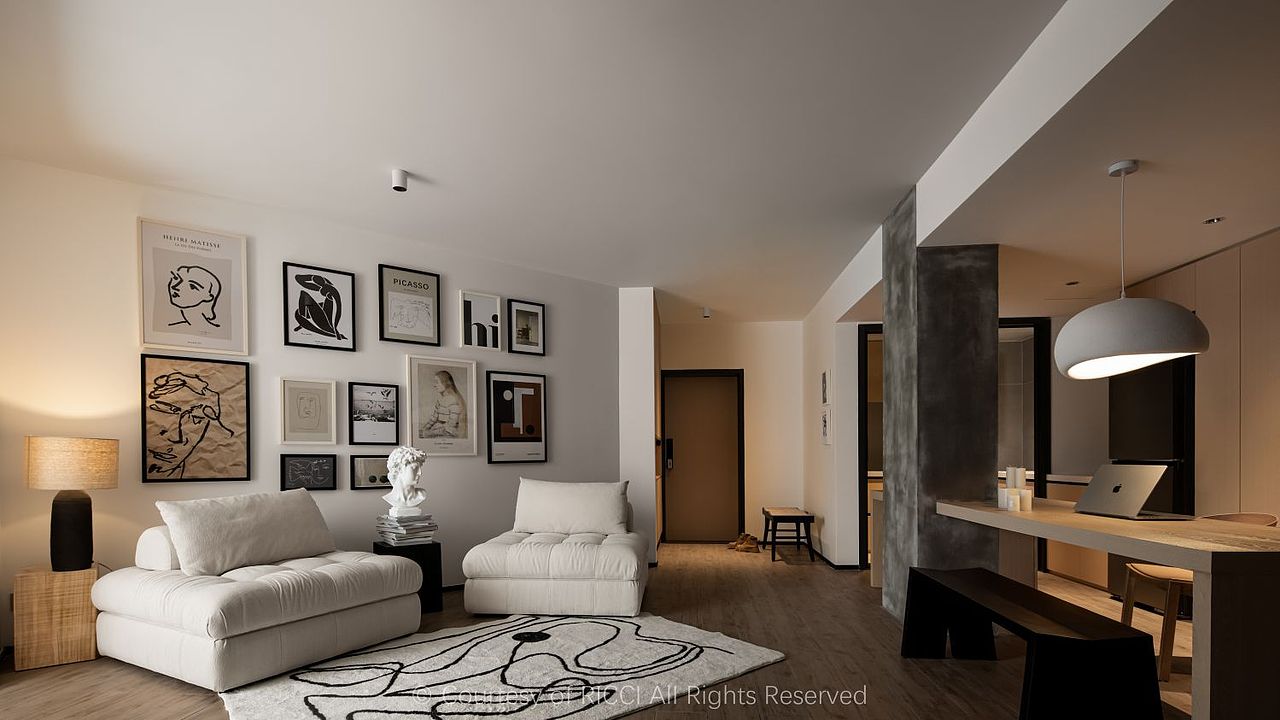 RICCI·主题篇·把“灵动岛”搬进大横厅