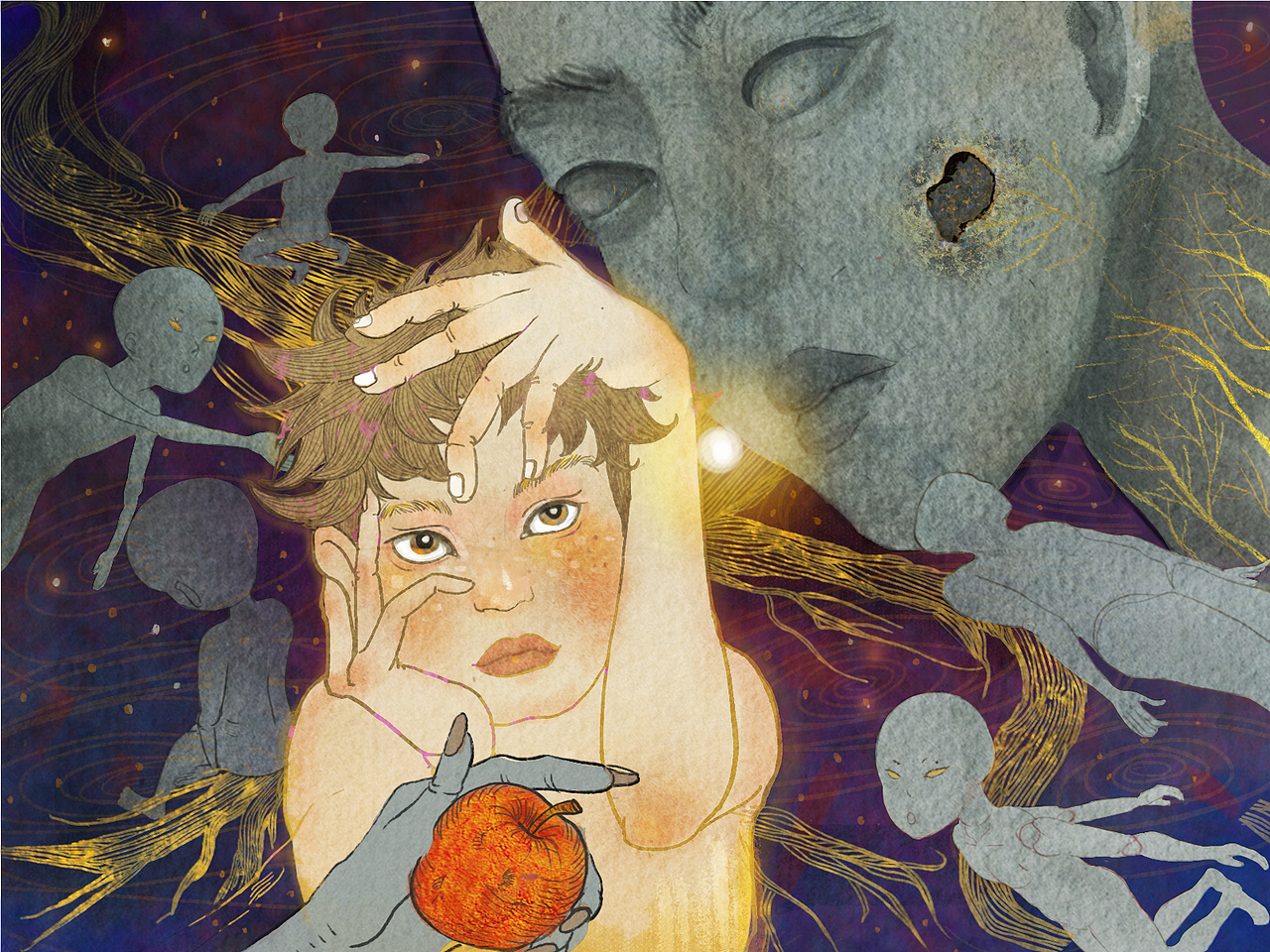 浪漫主义的昏暗光火