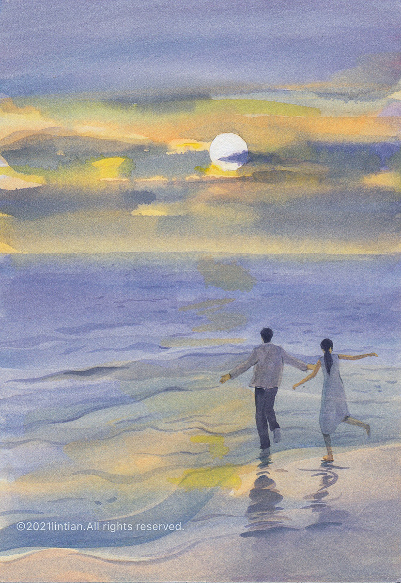 七夕插画（图ZMzQ4ODc3MjM2） - 艺术插画 - 站酷设计师林田lisa原创素材 - 站酷ZCOOL