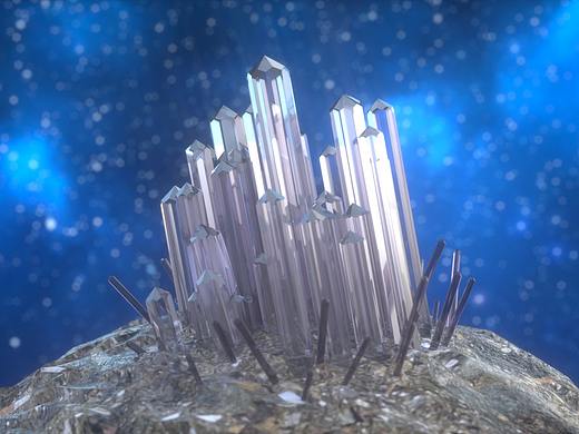 水晶三维渲染