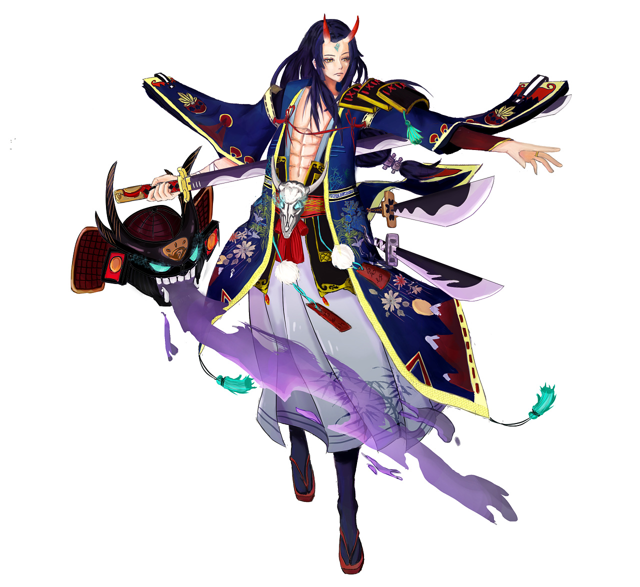 百绘罗衣,鬼切——淬火心刃