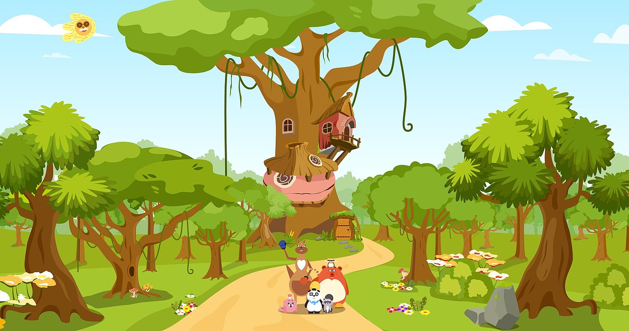 作品整理-原画场景绘制1