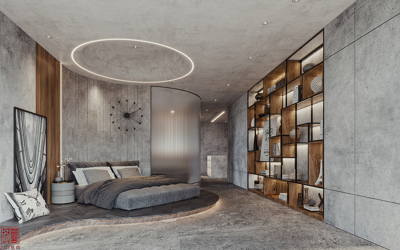 潘多磨-工业风呈现（图ZMjMxMjE2NjIw） - 家装设计 - 站酷设计师金该效果图官方账原创素材 - 站酷ZCOOL