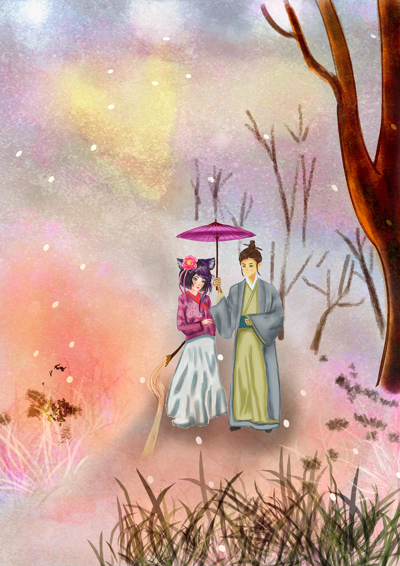 换红尘（图ZMjE4MDg3MTYw） - 艺术插画 - 站酷设计师Z56507202原创素材 - 站酷ZCOOL