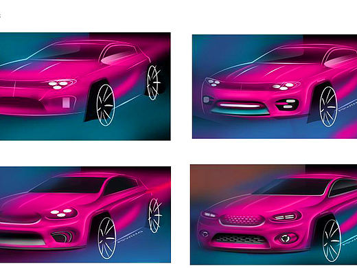 2016年练习概念车设计稿