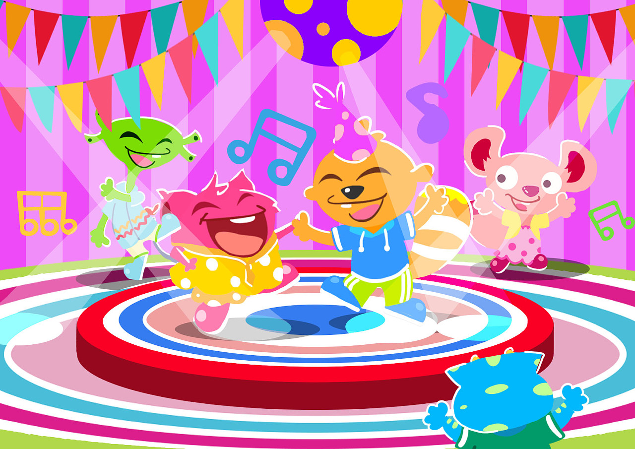 做的一个测试《舞厅high起来》