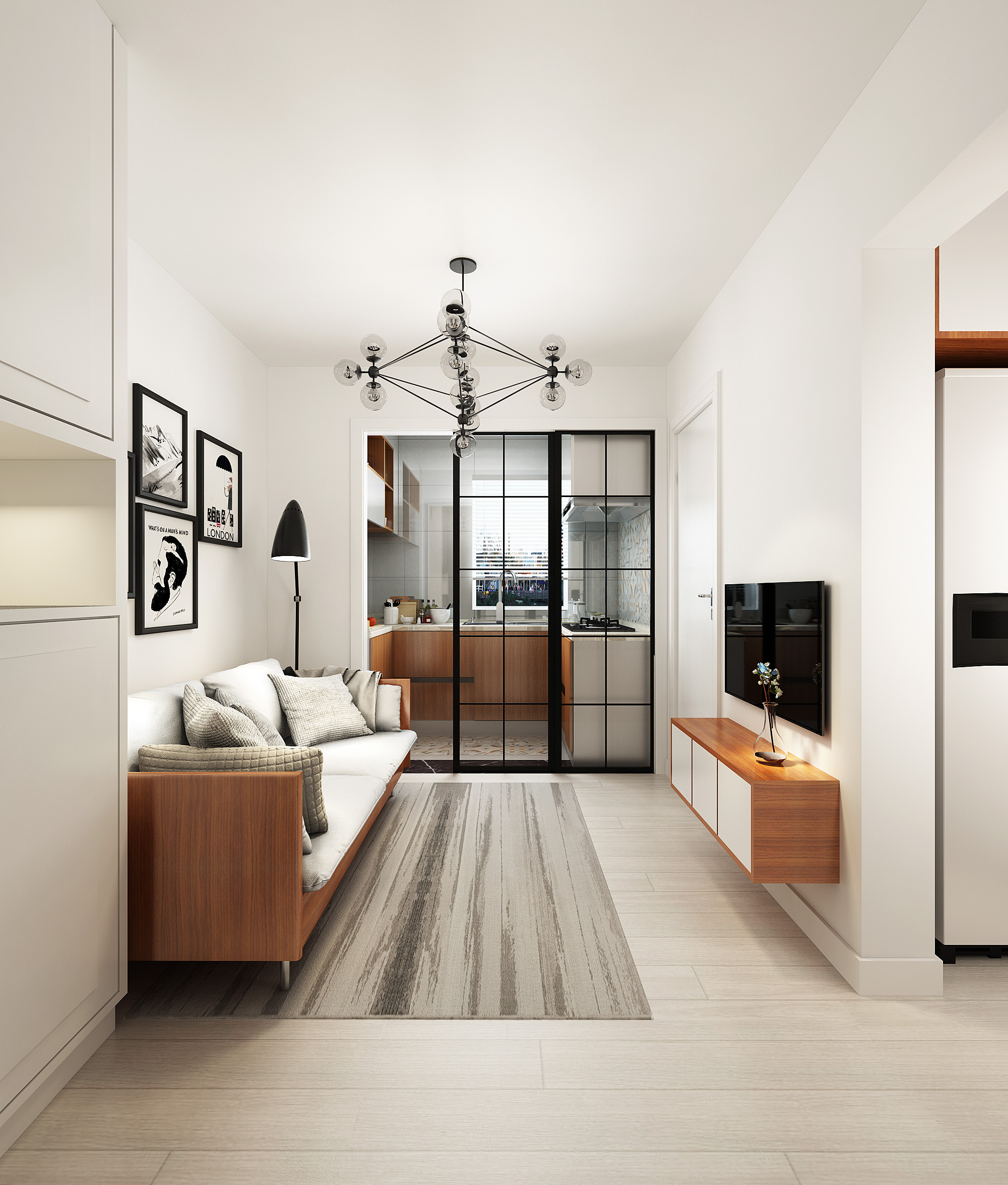 北欧特别特别小的家装